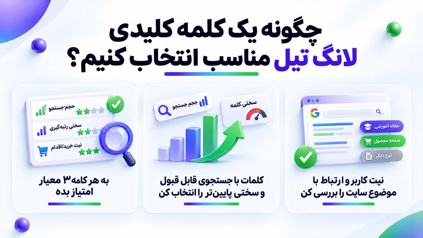 کلمه کلیدی لانگ تیل (Long Tail Keyword) چیست؟